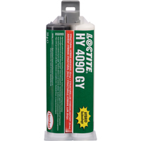 HY 4090 GY Structural Repair Hybrid Adhesive, Two-Part, Dual Cartridge, 50 g, Grey Northern Industrial Supply Inc.