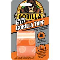 Ruban de r&eacute;paration, 38 mm (1-1/2") x 4,5 m (15'), Transparent Northern Industrial Supply Inc.