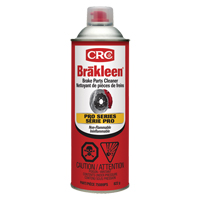 Produit de nettoyage ininflammable pour les freins de s&eacute;rie professionnelle Brakleen, Canette a&eacute;rosol Northern Industrial Supply Inc.