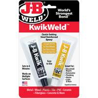 Colle &eacute;poxyde KwikWeld, Deux composants, Tube, 2 oz, Gris Northern Industrial Supply Inc.