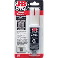 Plastic Bonder Adhesive, 25 ml, Syringe, Two-Part, Black Northern Industrial Supply Inc.
