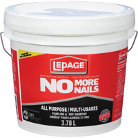 Adh&eacute;sif de construction multi-usages No More Nails Northern Industrial Supply Inc.