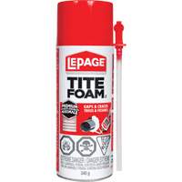 Scellant en mousse isolante pour trous & fissures Titefoam, Canette a&eacute;rosol, Blanc Northern Industrial Supply Inc.