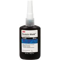 Adh&eacute;sif frein-filet TL42 Scotch-Weld, Bleu, Moyen, 50 ml, Bouteille Northern Industrial Supply Inc.