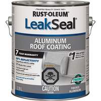 Rev&ecirc;tement de toit en aluminium 7 ans LeakSeal Northern Industrial Supply Inc.