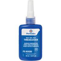 Adh&eacute;sif frein-filet pour toute surface, Bleu, &eacute;lev&eacute;, 50 ml, Bouteille Northern Industrial Supply Inc.