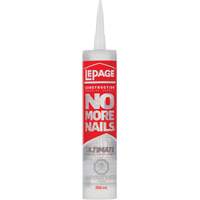 Adh&eacute;sif pour la construction No More Nails Northern Industrial Supply Inc.
