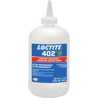 Adh&eacute;sif instantan&eacute; 402, Transparent, Bouteille, 500 g Northern Industrial Supply Inc.