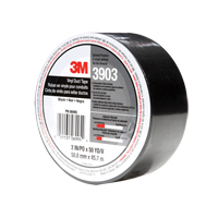 Rubans adh&eacute;sifs en vinyle 3903, 1245 mm (49") la x 46 m (151') lo, 6,5 mils, Noir Northern Industrial Supply Inc.