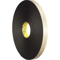 Ruban double face en mousse, 66 m (216') lo x 12,7 mm (1/2") la, 31 mils, Poly&eacute;thyl&egrave;ne Northern Industrial Supply Inc.