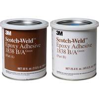Scotch-Weld Adhesive, 32 fl. oz., Pail, Two-Part, Green Northern Industrial Supply Inc.