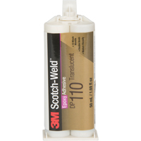 Scotch-Weld Adhesive, 1.64 fl. oz., Dual Cartridge, Two-Part, Clear Northern Industrial Supply Inc.