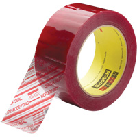 Scotch&reg; Security Message Box Sealing Tape 3779, Acrylic Adhesive, 1.8 mils, 48 mm (2") x 914 m (2998') Northern Industrial Supply Inc.