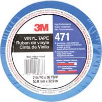 Ruban en vinyle 471, 50,8 mm (2") la x 32,9 m (108') lo, 5,2 mils, Bleu Northern Industrial Supply Inc.
