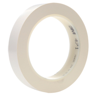 Ruban en vinyle 471, 25,4 mm (1") la x 32,9 m (108') lo, 5,3 mils, Blanc Northern Industrial Supply Inc.
