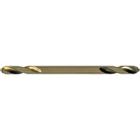 Jet-Kut&reg; Gold Super Premium M2 Twin End Drill Bit, High Speed Steel, 1/8", 1-15/16" L Northern Industrial Supply Inc.