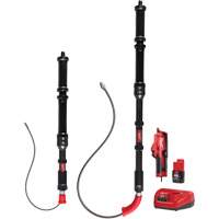 M12 Trapsnake 2-Tool Combo Urinal Auger Kit, Powered, Bulb, 4'/6' Cable Length, 1/2"/3/8" Cable Diameter Northern Industrial Supply Inc.
