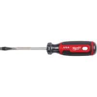 Tournevis &agrave; fente, Tige de 1/4", Ronde, 211 mm lo, Prise en Coussin&eacute;e Northern Industrial Supply Inc.