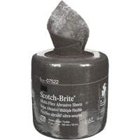 Rouleaux de feuilles Scotch-Brite, Carbure de silicium, 8", Grain Ultra fin Northern Industrial Supply Inc.