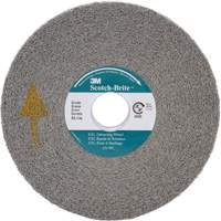 Meule d'&eacute;barbage EXL Scotch-Brite, 6" x 1", Arbre de 1" Northern Industrial Supply Inc.