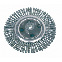 Knot Wire Wheel Brushes - Stringer Bead, 4-7/8" Dia., 0.02" Fill, 5/8"-11 Arbor, Steel Northern Industrial Supply Inc.