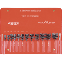 Ensemble de brosses internes &agrave; fils m&eacute;talliques ondul&eacute;s HeliTuf Northern Industrial Supply Inc.