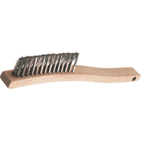 V-Groove Long Handle Scratch Brushes, Stainless Steel, 3 x 14 Wire Rows, 13-3/4" Long Northern Industrial Supply Inc.