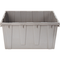 Contenant emboîtable, 21,1" la x 17,7" p x 12" h, Gris Northern Industrial Supply Inc.