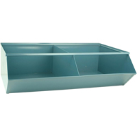 Sectional Bin Units, 100 lbs. Cap., 37" W x 24" D x 11" H, Blue Northern Industrial Supply Inc.