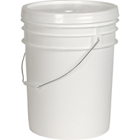Seau d'usage g&eacute;n&eacute;ral sans couvercle, Plastique, 4 L Northern Industrial Supply Inc.