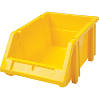 Bac empilable & &agrave; suspendre, 4-13/16" la, 3-3/16" h x 7-1/8" p, Jaune Northern Industrial Supply Inc.
