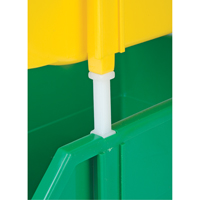 Bac empilable & &agrave; suspendre, 5-7/8" la, 4-11/16" h x 9-13/16" p, Jaune Northern Industrial Supply Inc.