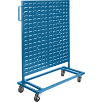 Rangements mobiles pour bacs