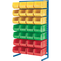 Supports fixes pour contenants - &agrave; un cot&eacute; - Support seulement, 36" la x 12" p x 61" h Northern Industrial Supply Inc.