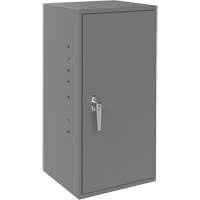 Utility Cabinet, Steel, 2 Shelves, 30" H x 13-3/4" W x 12-3/4" D, Grey Northern Industrial Supply Inc.