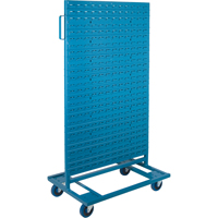 Mobile Bin Racks - Double Sided, 0 Bins, 36" W x 24" D x 67-1/2" H Northern Industrial Supply Inc.