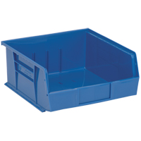 Bacs ultra empilable & suspendable, 11" la, 5" h x 10-7/8" p, Bleu Northern Industrial Supply Inc.
