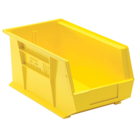 Bacs ultra empilable & suspendable, 8-1/4" la, 7" h x 14-3/4" p, Jaune Northern Industrial Supply Inc.