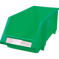 Stack & Hang Bin, 7-7/8" W x 7" H x 17-11/16" D, Green Northern Industrial Supply Inc.