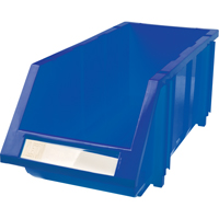 Stack & Hang Bin, 7-7/8" W x 7" H x 17-11/16" D, Blue Northern Industrial Supply Inc.