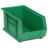 Bacs ultra empilable & suspendable, 8-1/4" la, 7" h x 14-3/4" p, Vert Northern Industrial Supply Inc.