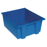 Contenants Stack & Nest, 10" x 23,5" x 19,5", Bleu Northern Industrial Supply Inc.
