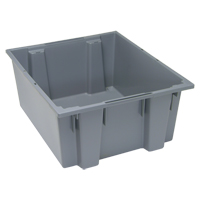 Contenants Stack & Nest, 10" x 23,5" x 19,5", Gris Northern Industrial Supply Inc.