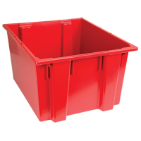 Contenants Stack & Nest, 13" x 23,5" x 19,5", Rouge Northern Industrial Supply Inc.