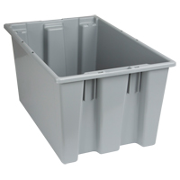 Contenants Stack & Nest, 12" x 23,5" x 15,5", Gris Northern Industrial Supply Inc.