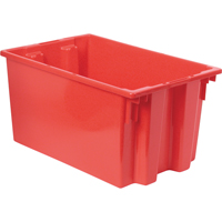 Contenants Stack & Nest, 12" x 23,5" x 15,5", Rouge Northern Industrial Supply Inc.