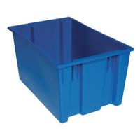 Contenants Stack & Nest, 15" x 29,5" x 19,5", Bleu Northern Industrial Supply Inc.