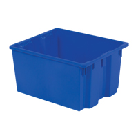 Polylewton Stack-N-Nest&reg; Containers, 13" x 24" x 20", Blue Northern Industrial Supply Inc.
