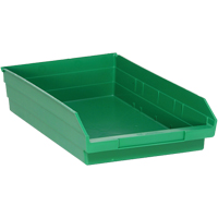 Bacs pour tablette, 11-1/8" la x 4" H x 17-7/8" p, Vert, Capacit&eacute; 40 lb Northern Industrial Supply Inc.