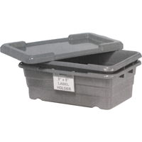 Bacs empilables en crois&eacute;, 16" la x  p x 8,5" h, Gris Northern Industrial Supply Inc.